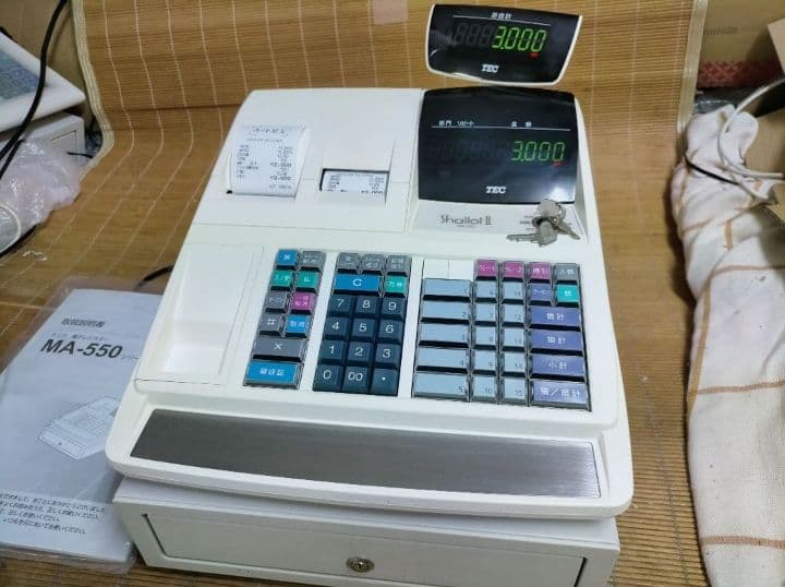 テックレジスター　MA-550　ツインプリンター　人気機種　118860
