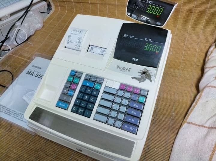 テックレジスター　MA-550　ツインプリンター　人気機種　118860