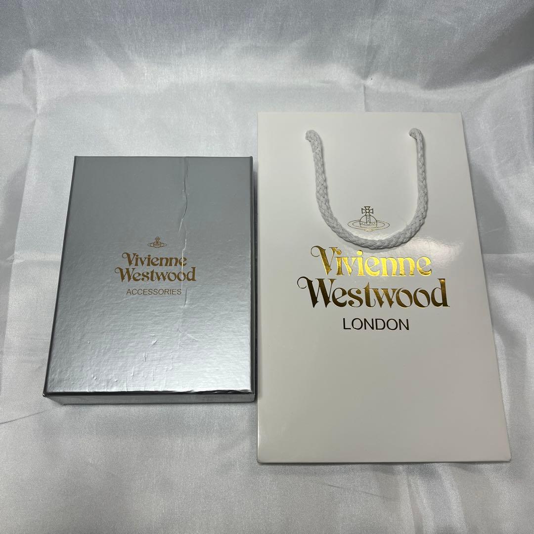 新品 Vivienne Westwood コーヒー 二つ折り財布 バレンタイン