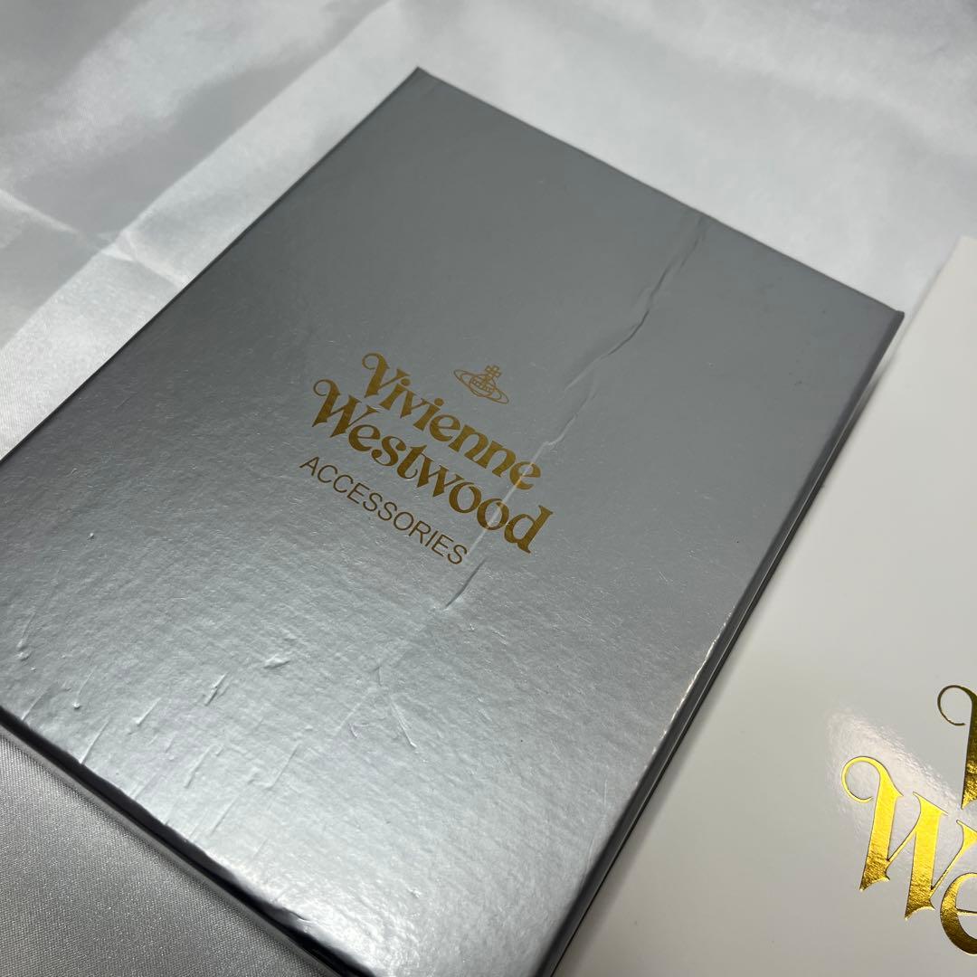 新品 Vivienne Westwood コーヒー 二つ折り財布 バレンタイン