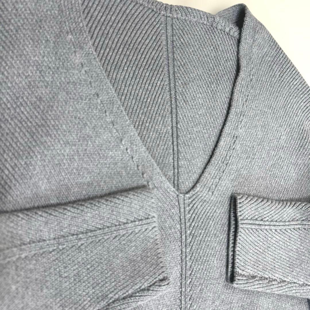 Ari タグ付/定価3.8万ドゥーズィエムクラス　カシミヤ混Ｖネックニット