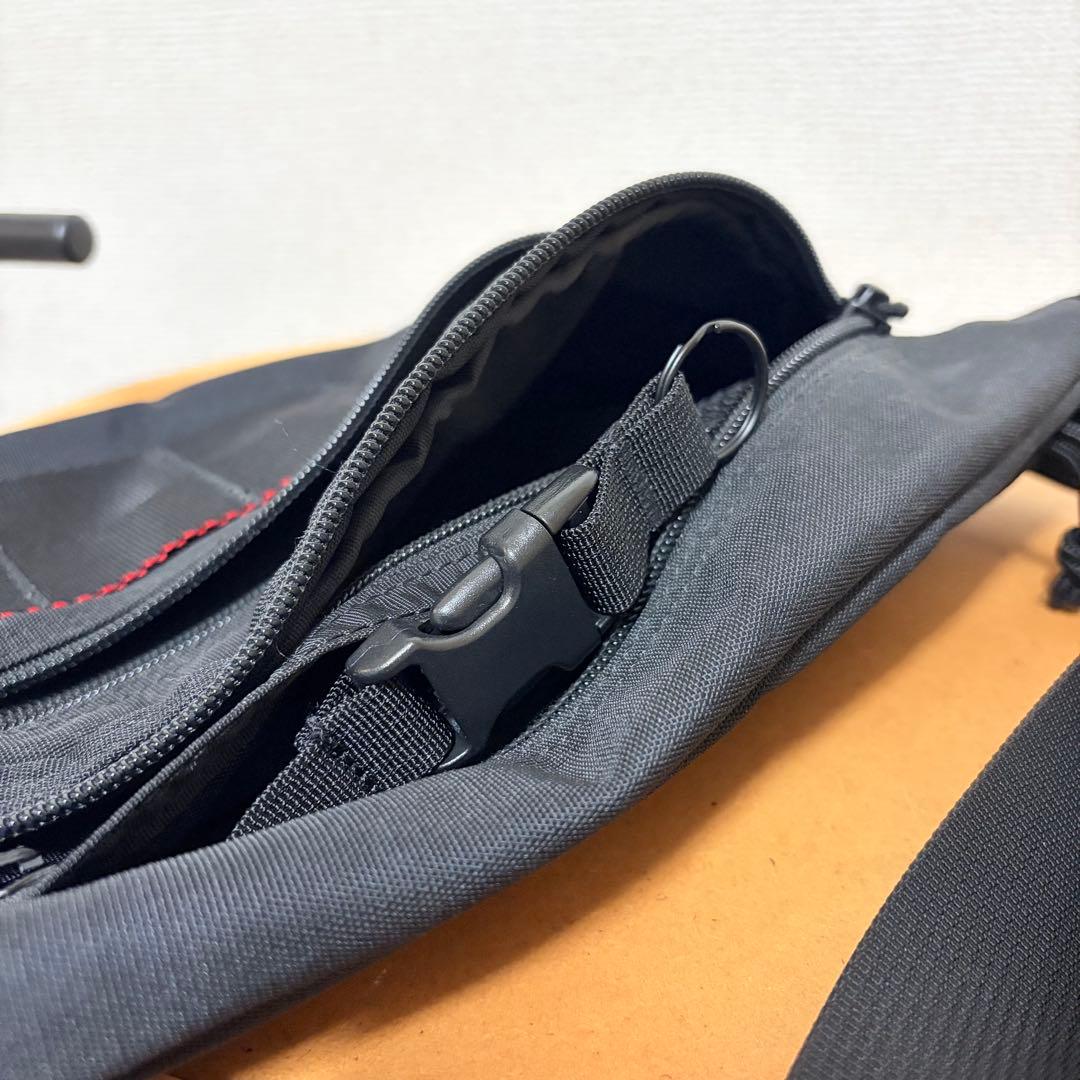 BRIEFING ボディバッグ ブラック SLASH S MW GENII
