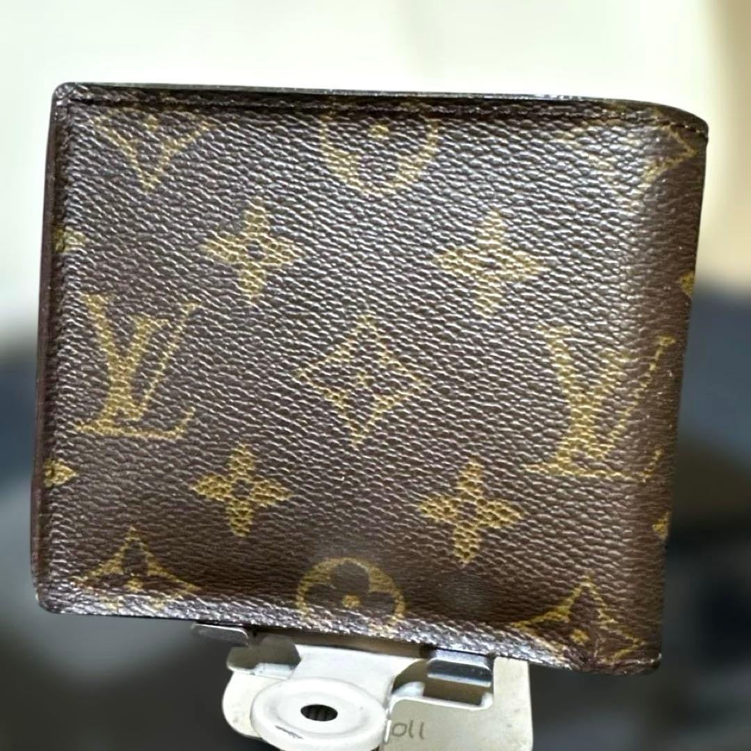 15☆優良品☆ポルトフォイユマルコNM☆ 2つ折り財布★ポケットあり