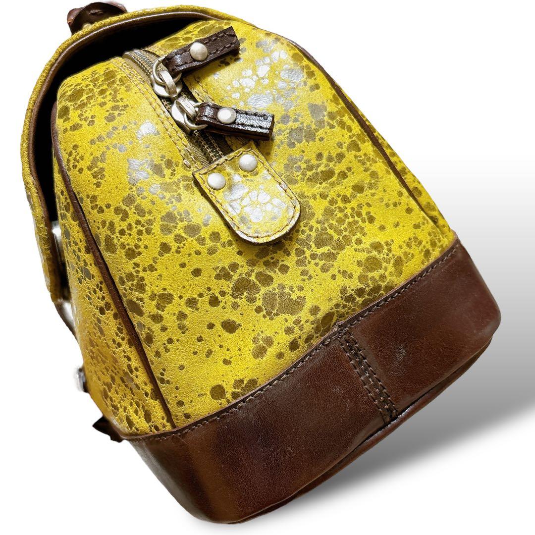 新品 ガブリエラブラッド ダレスバック ドクター レザー 本革 ボストン Y3K