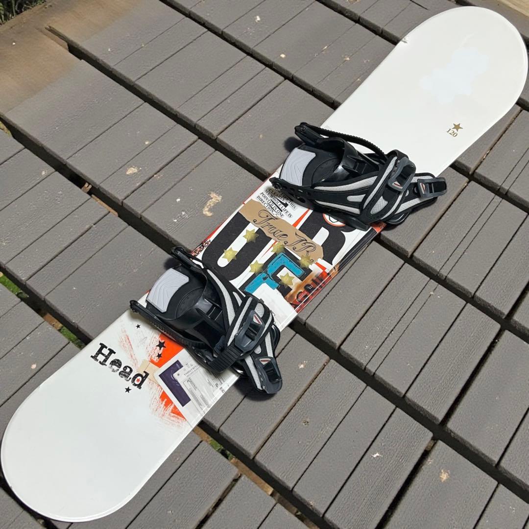 キッズ スノーボードセット　True JR. トゥルージュニア 120 HEAD