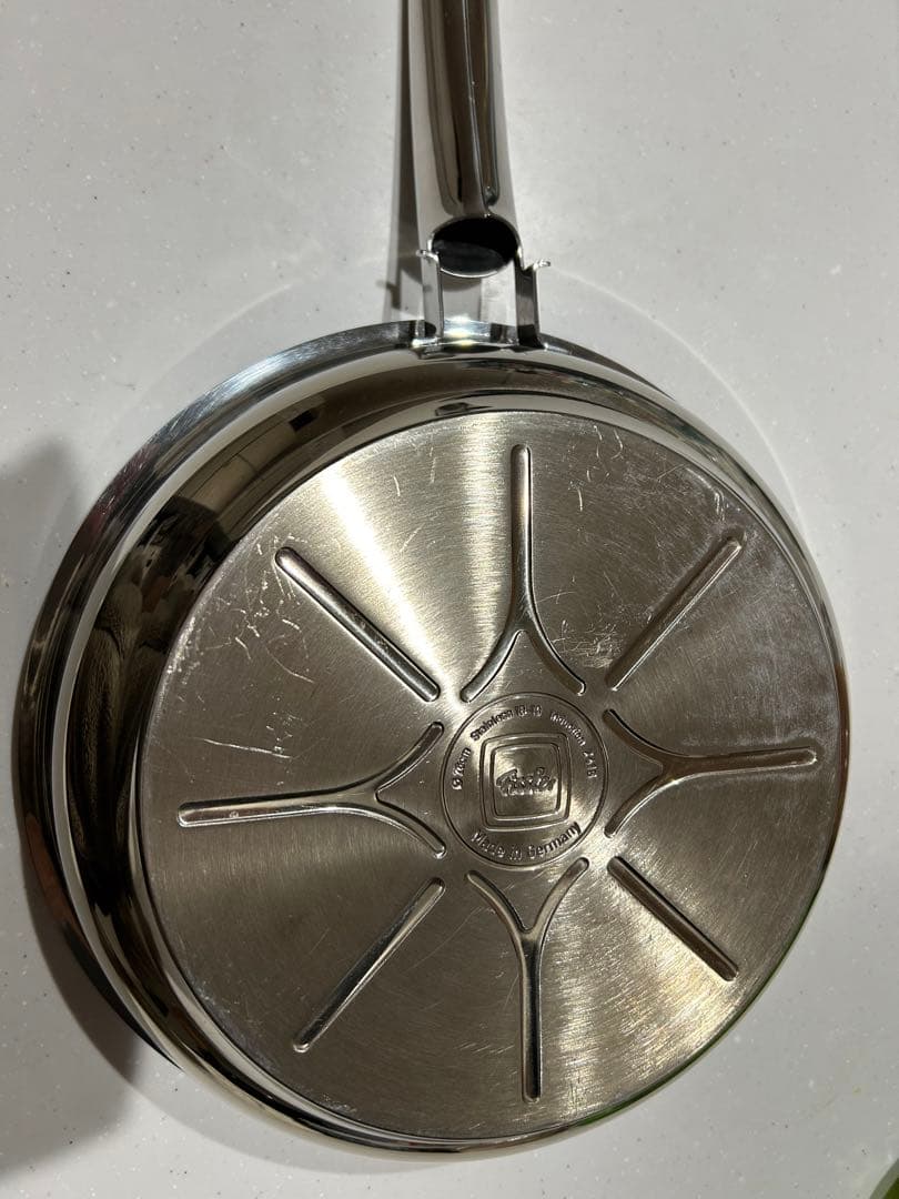 フィスラー　26cm フライパン　ステンレススチール fissler ドイツ製