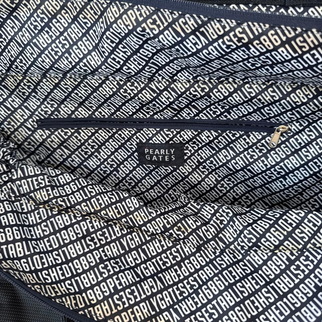 パーリーゲイツ　カートバッグ　トートバッグ　大型　紺　ネイビー　バック　特大