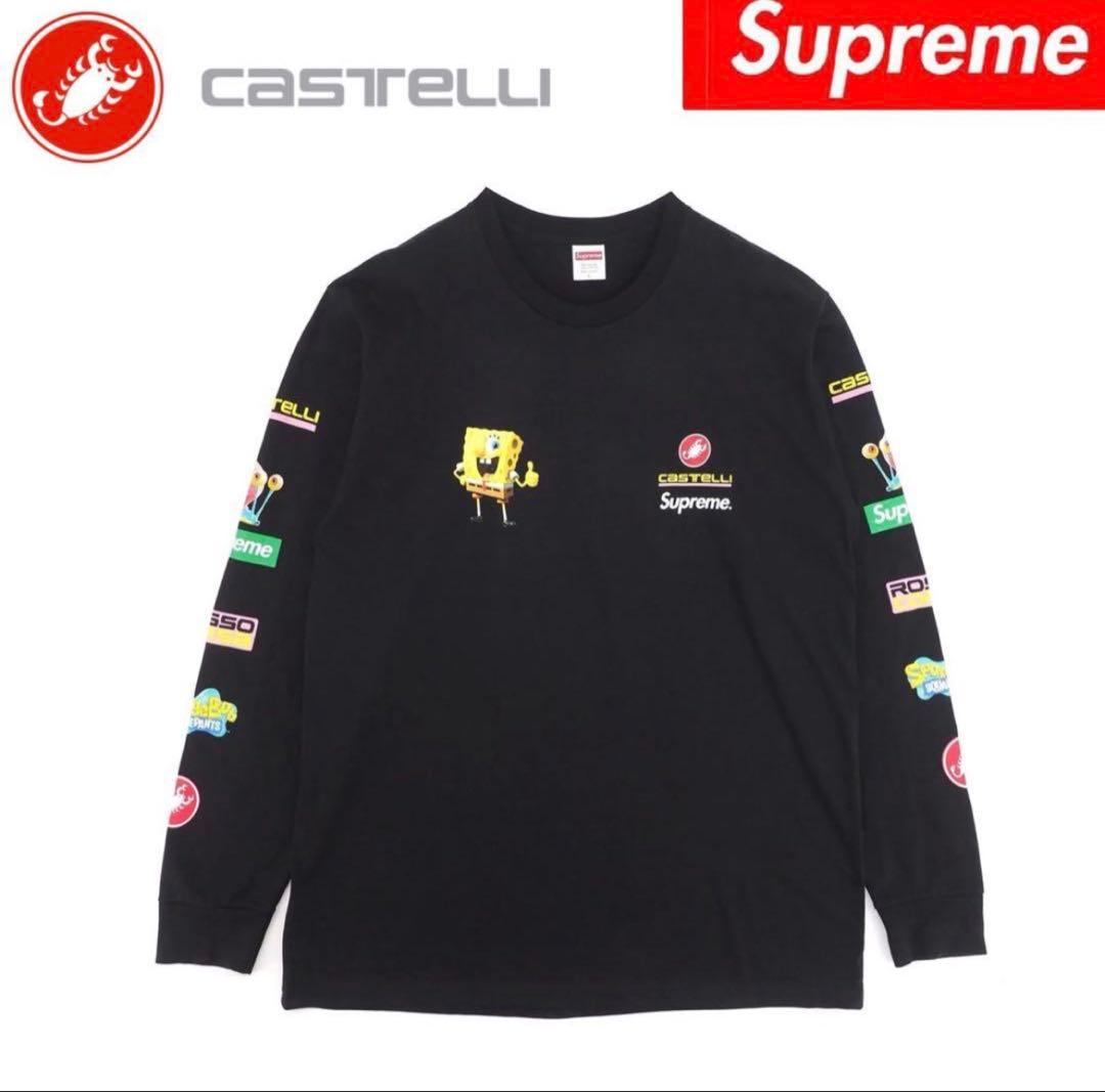 トップス Supreme x SpongeBob Castelli Racing Tee