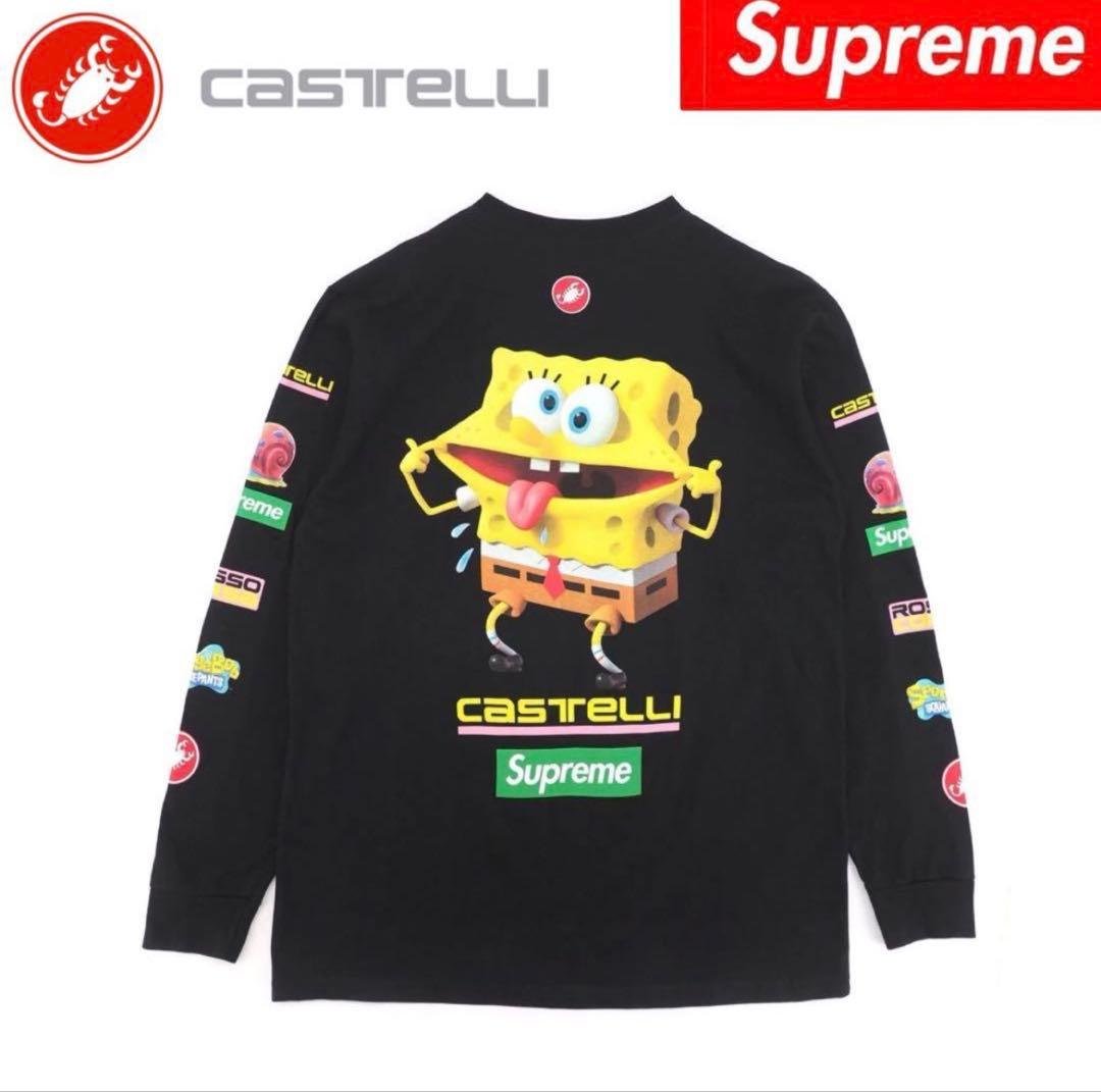 トップス Supreme x SpongeBob Castelli Racing Tee