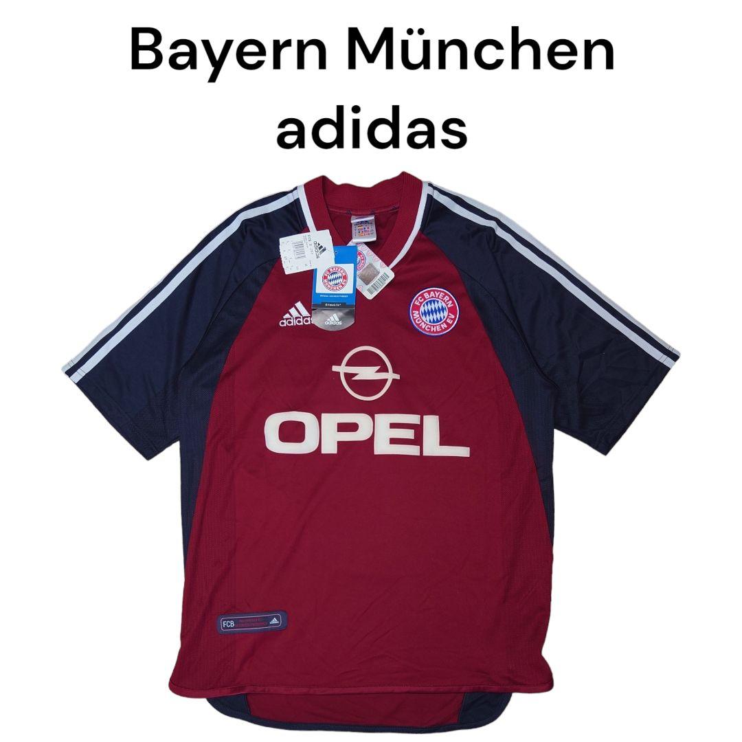 01 02 バイエルンミュンヘン　ユニフォーム　adidas　デッドストック