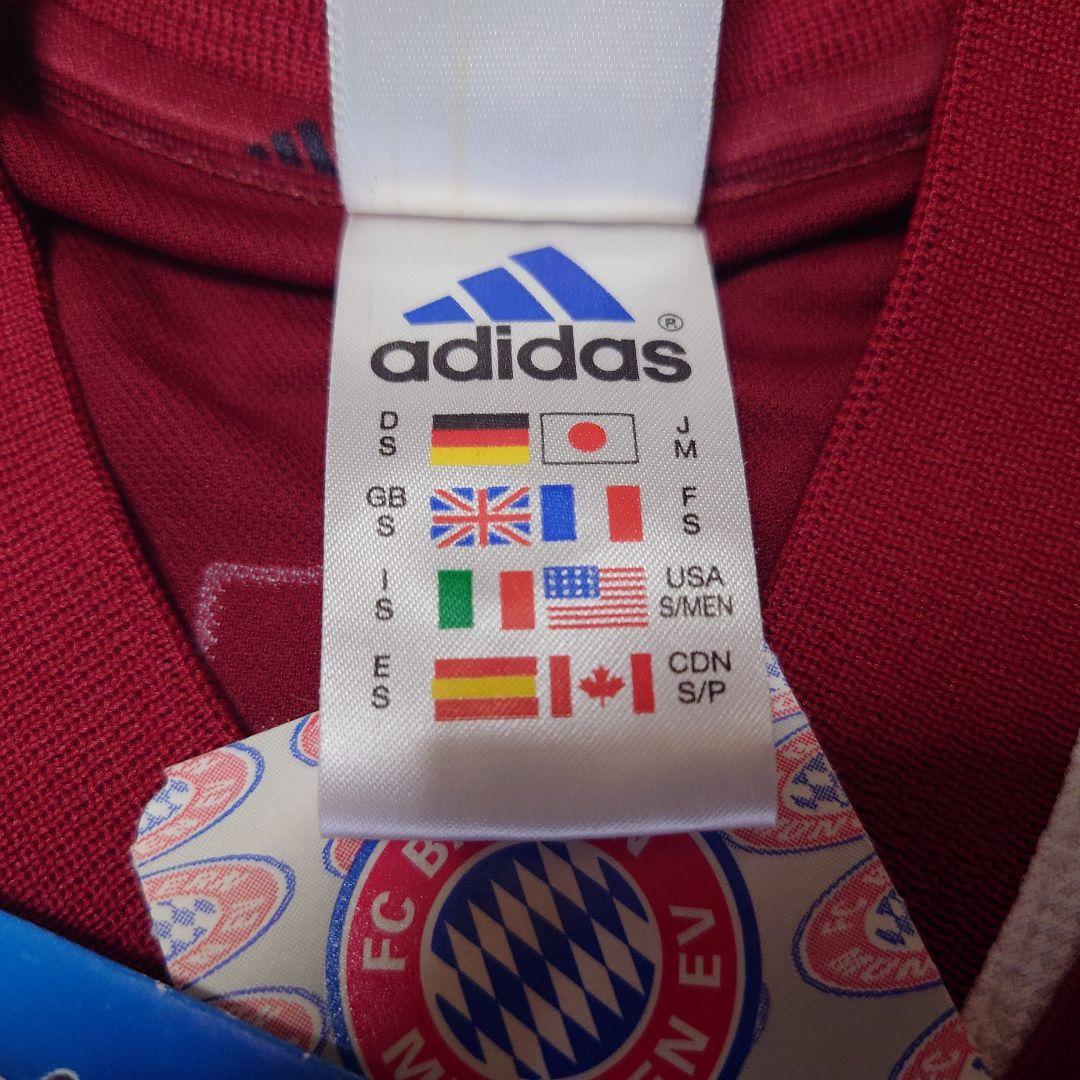 01 02 バイエルンミュンヘン　ユニフォーム　adidas　デッドストック