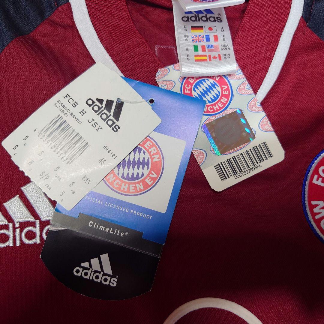 01 02 バイエルンミュンヘン　ユニフォーム　adidas　デッドストック