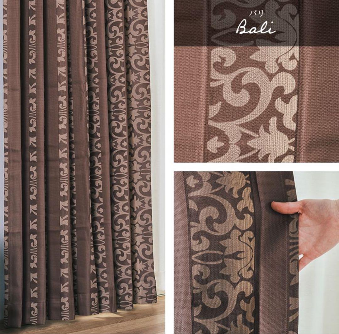 174 92 カーテン　レースカーテン　4枚セット