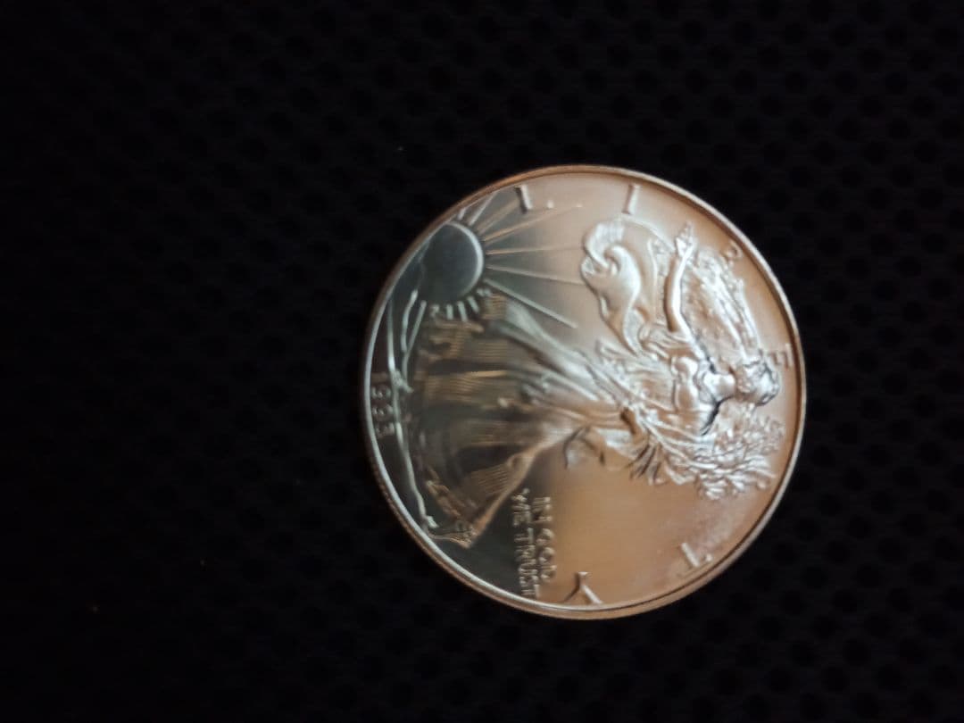 限定　1993年　アメリカイーグル1ドル銀貨