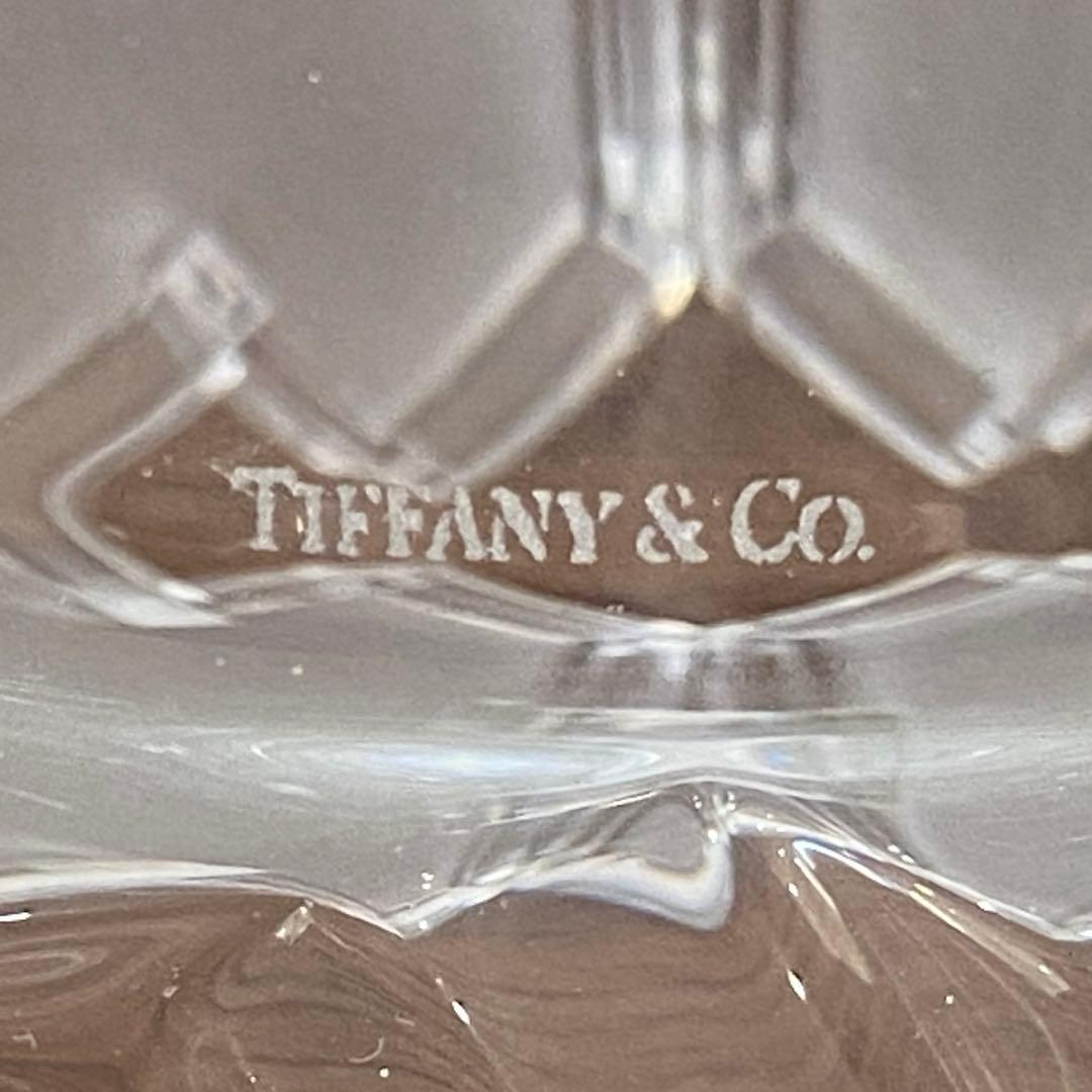 【Tiffany & Co. 】TIME FORTUNE 皿 クリスタルプレート