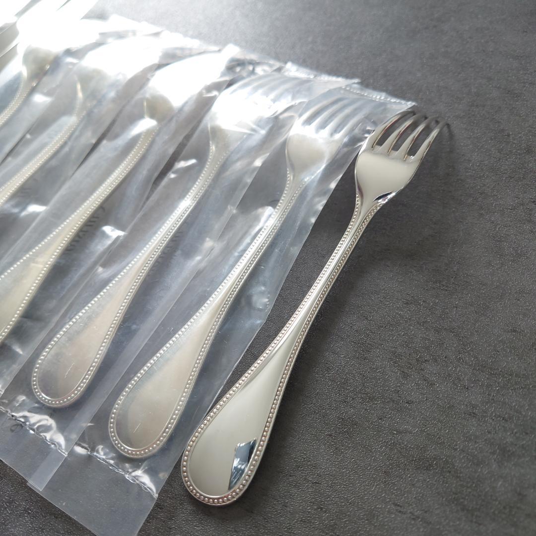 美品 クリストフル パール デザートナイフ デザートフォーク 未開封含む 12点