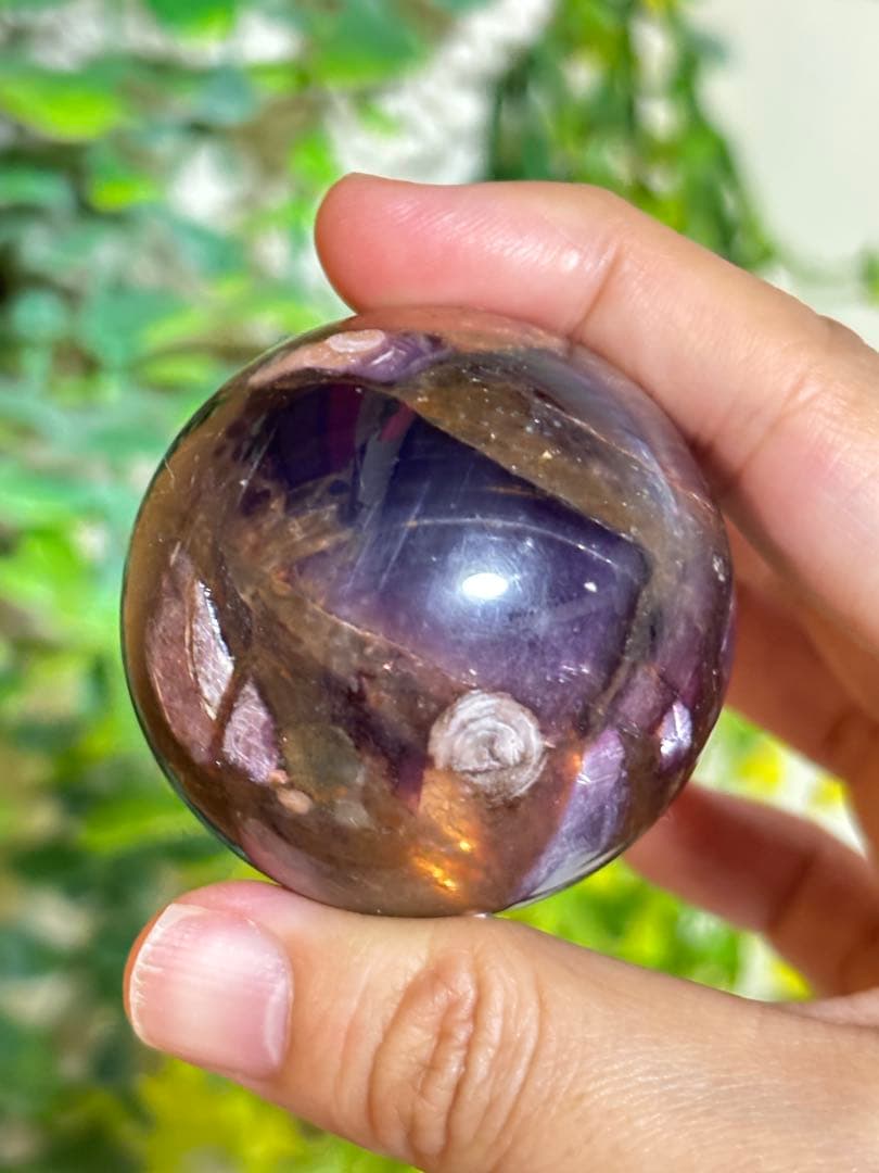 かなりレア　かわいい　キラキラ　レピドライト　パイライト　スフィア　4cm