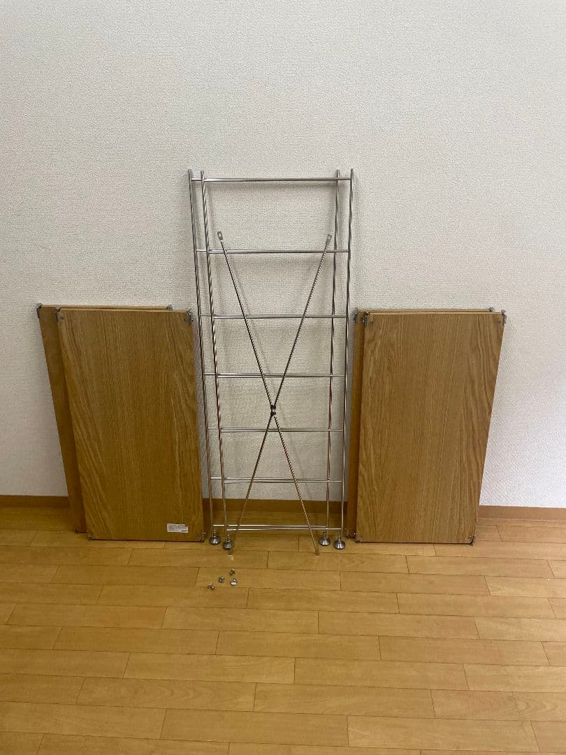 2020年購入品 無印良品　ステンレスユニットシェルフ①