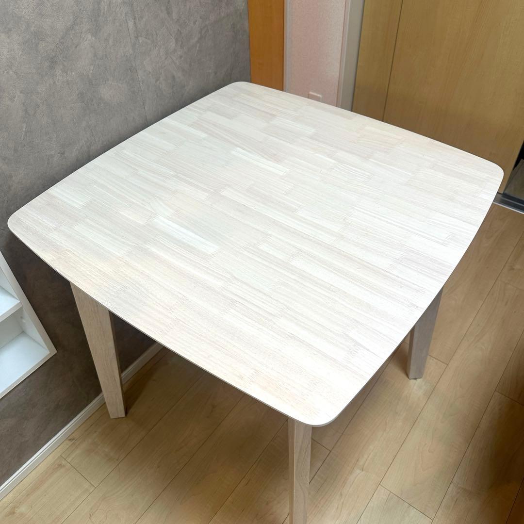 【テーブルのみ】 ダイニングテーブル75cm×75cm