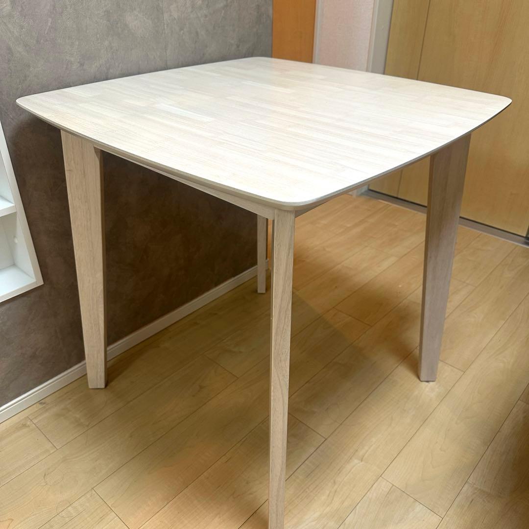 【テーブルのみ】 ダイニングテーブル75cm×75cm