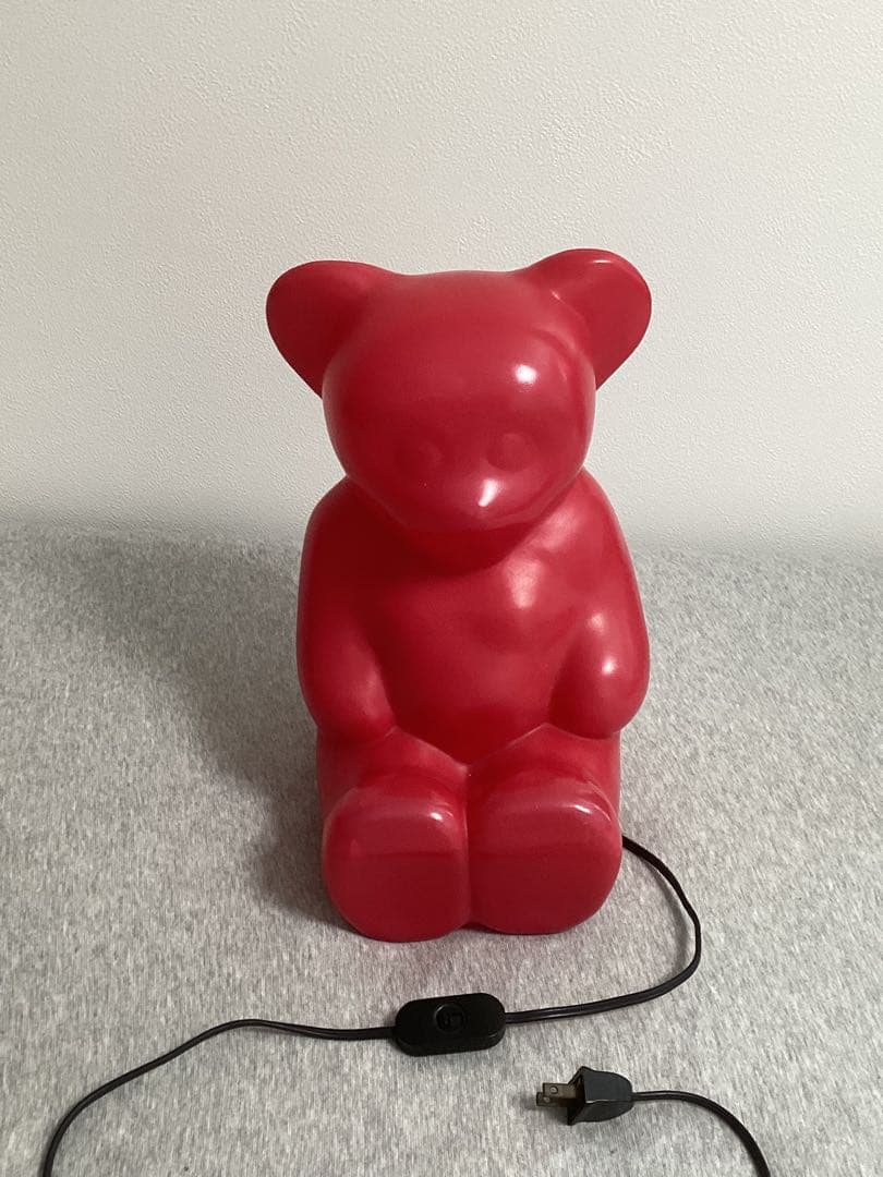 Lumibär ドイツ製熊ランプ赤