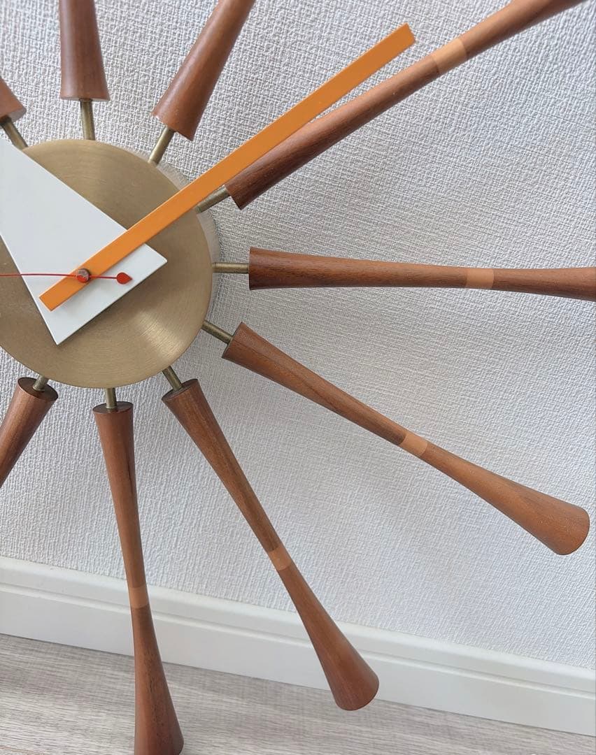 【要修理品】vitra Spindle Clock ジョージ・ネルソン
