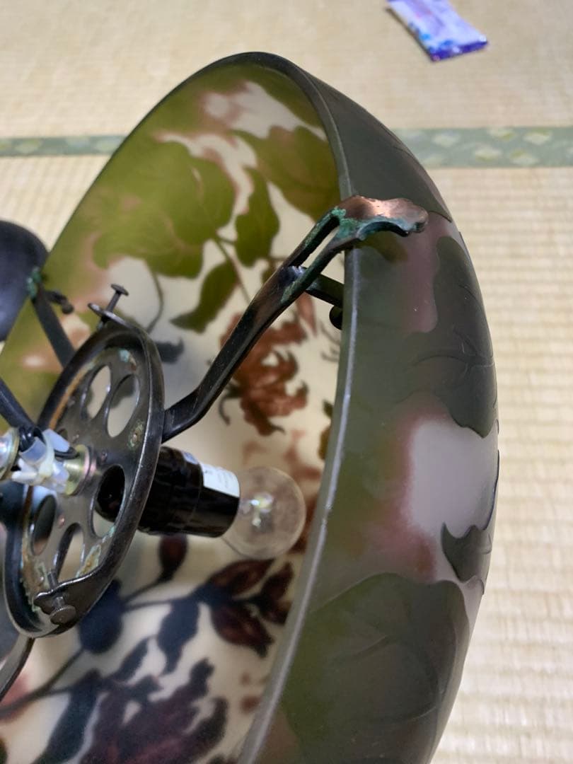 マツヤマ工芸　ガラススタンドライト　最終値下げ価格