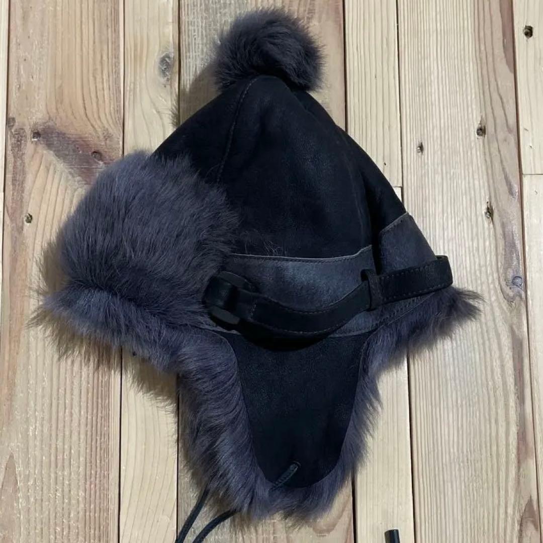 カールドノヒュー　ムートン　帽子