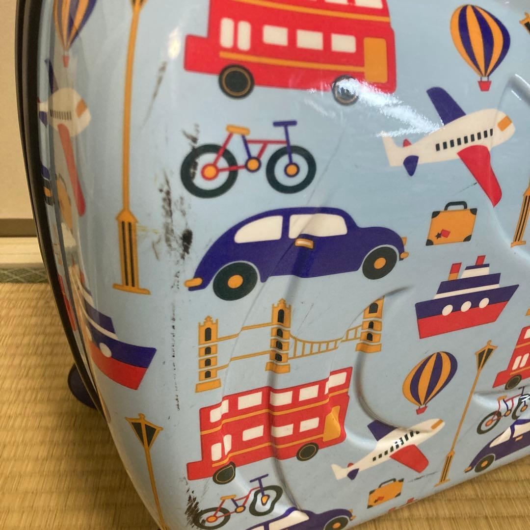 子どもが乗れる　スーツケース　キャリーバッグ