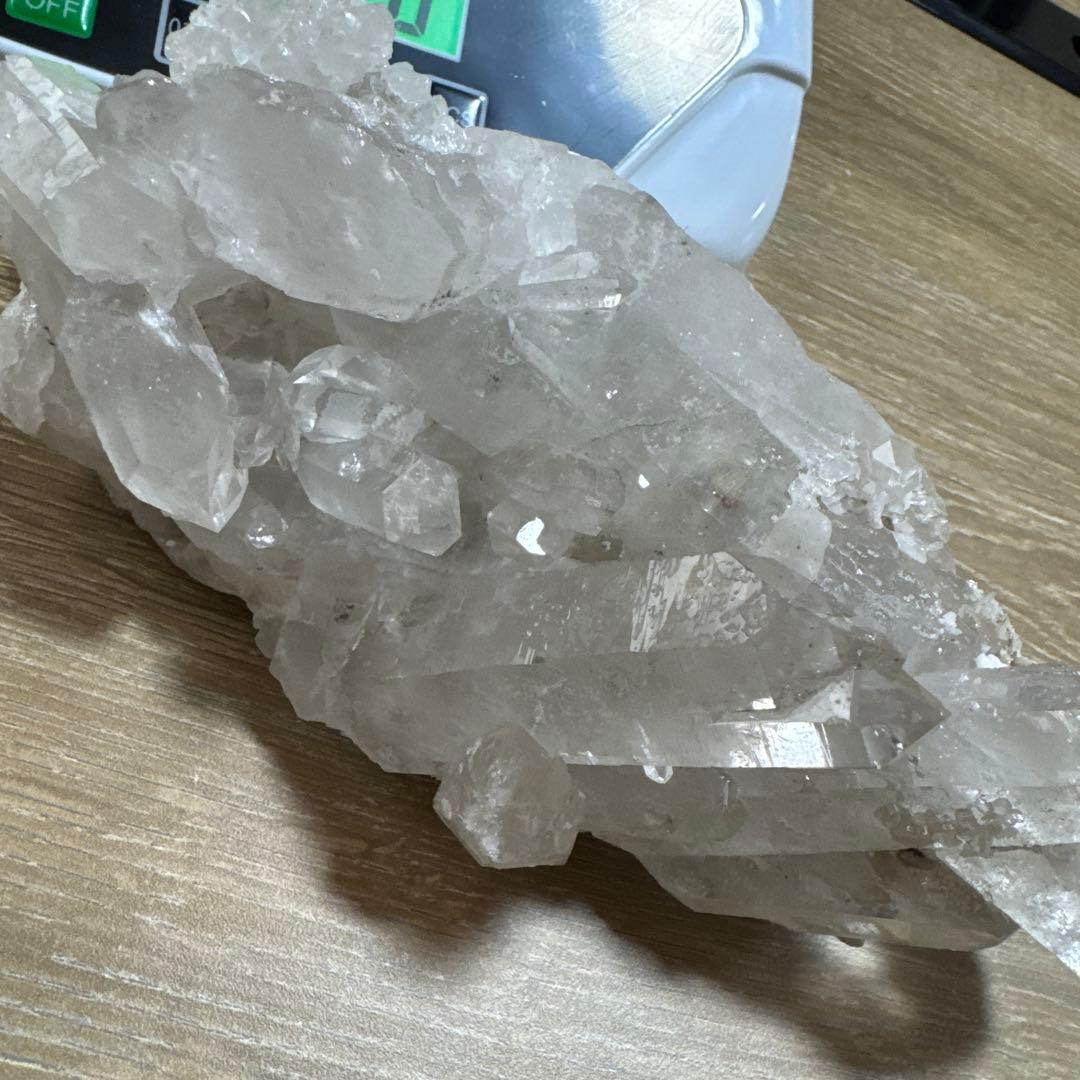 高品質　ブラジル産　水晶クラスター