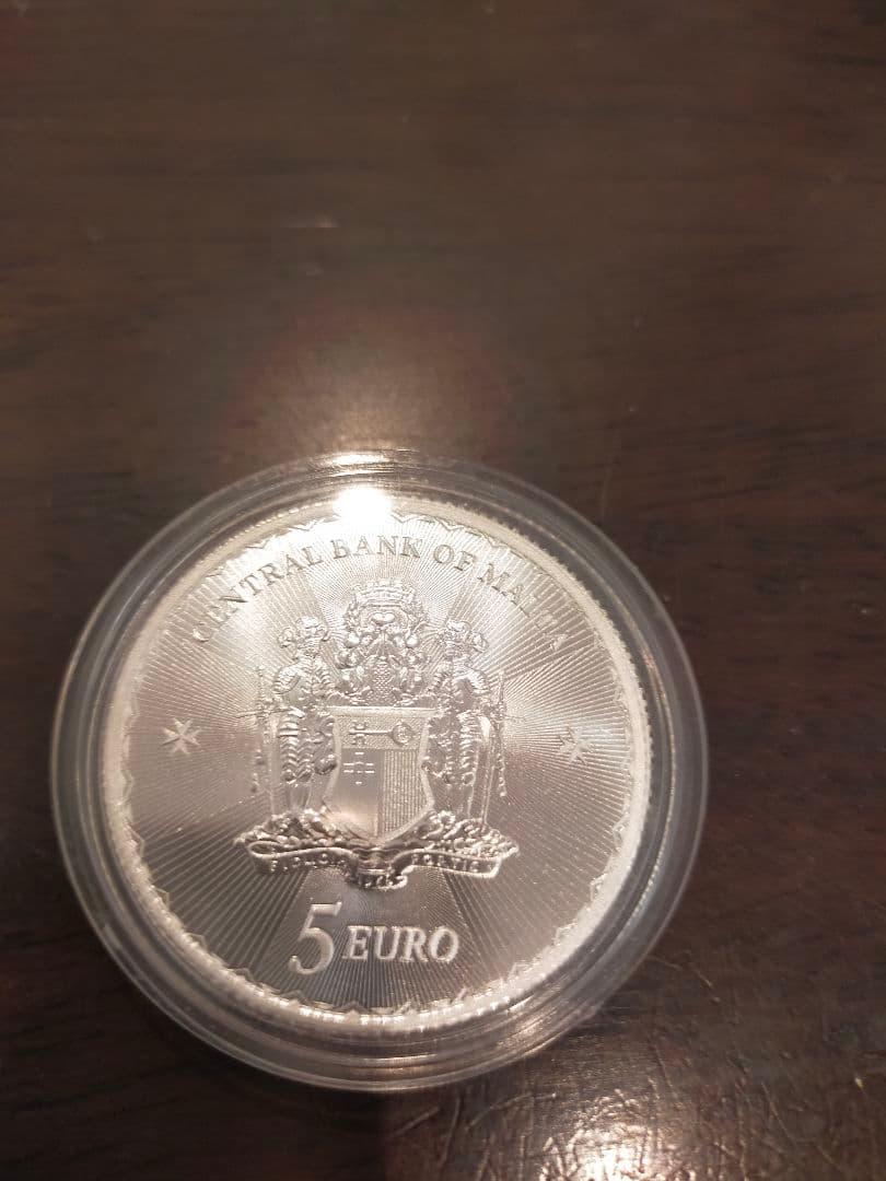 2023年 マルタの十字　純銀1オンス　銀貨