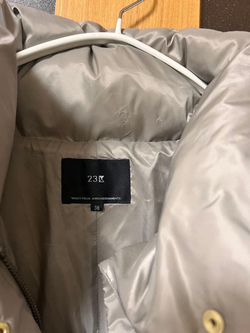 【Oggi掲載】シレータフタ ハイネック ショート ダウンコート23区新品難あり