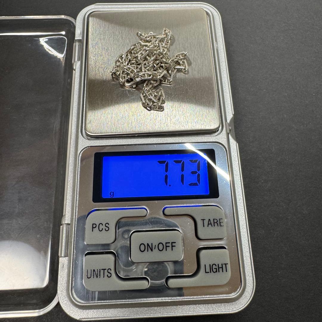 【イタリア製 50㎝】アンカーチェーン ネックレス silver925