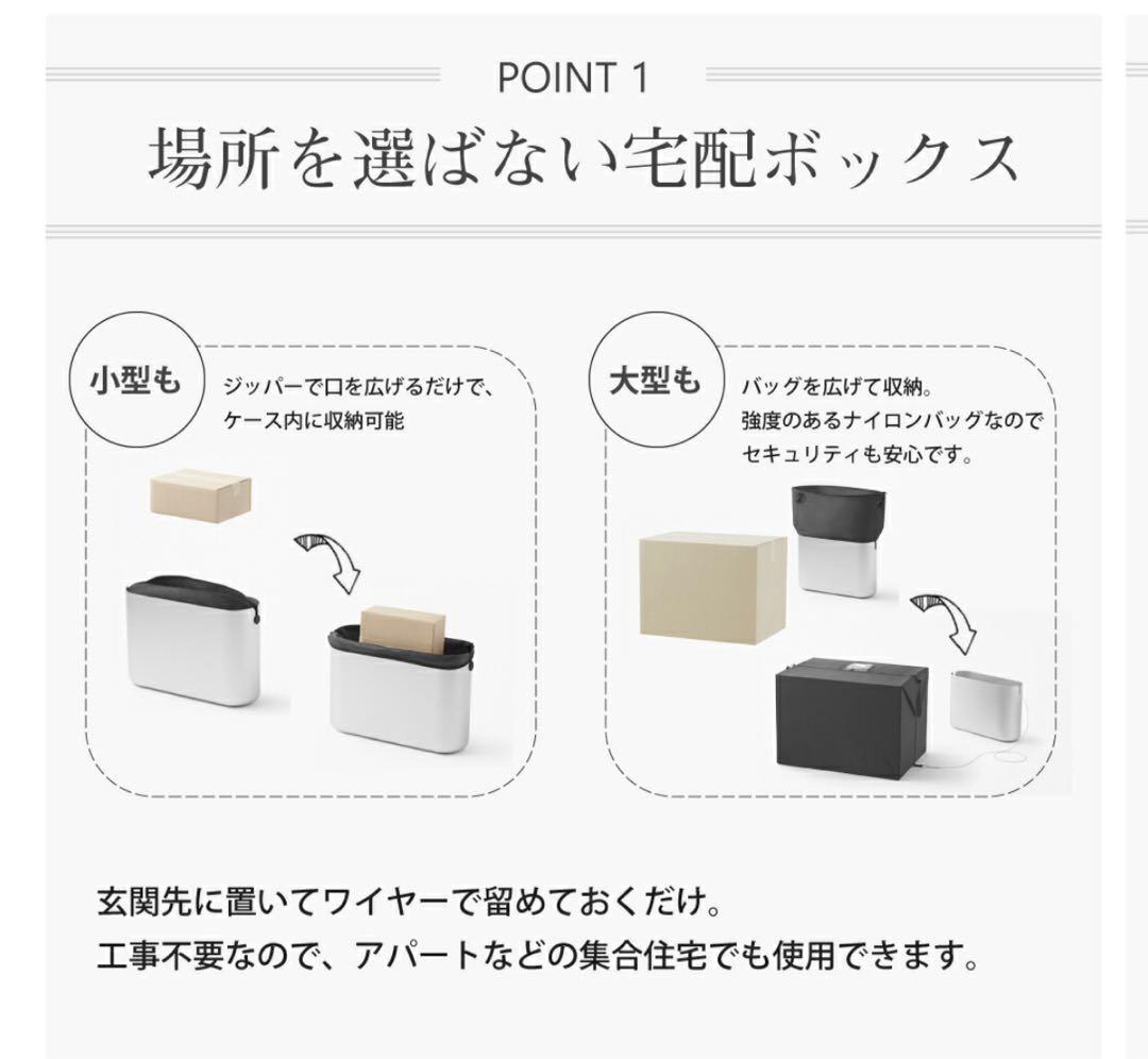 SUGITAACE ケース+ナイロンバッグ＝「バッグインケース」型の宅配ボックス