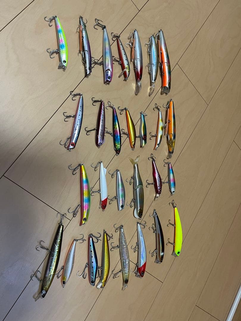 シーバス引退ルアーまとめ売り