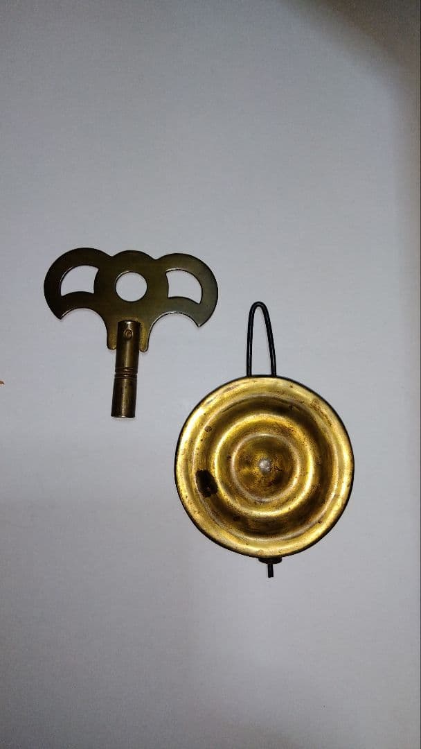 レトロ　MEIJI CLOCK 八角時計　柱時計　ボンボン時計　明治時計