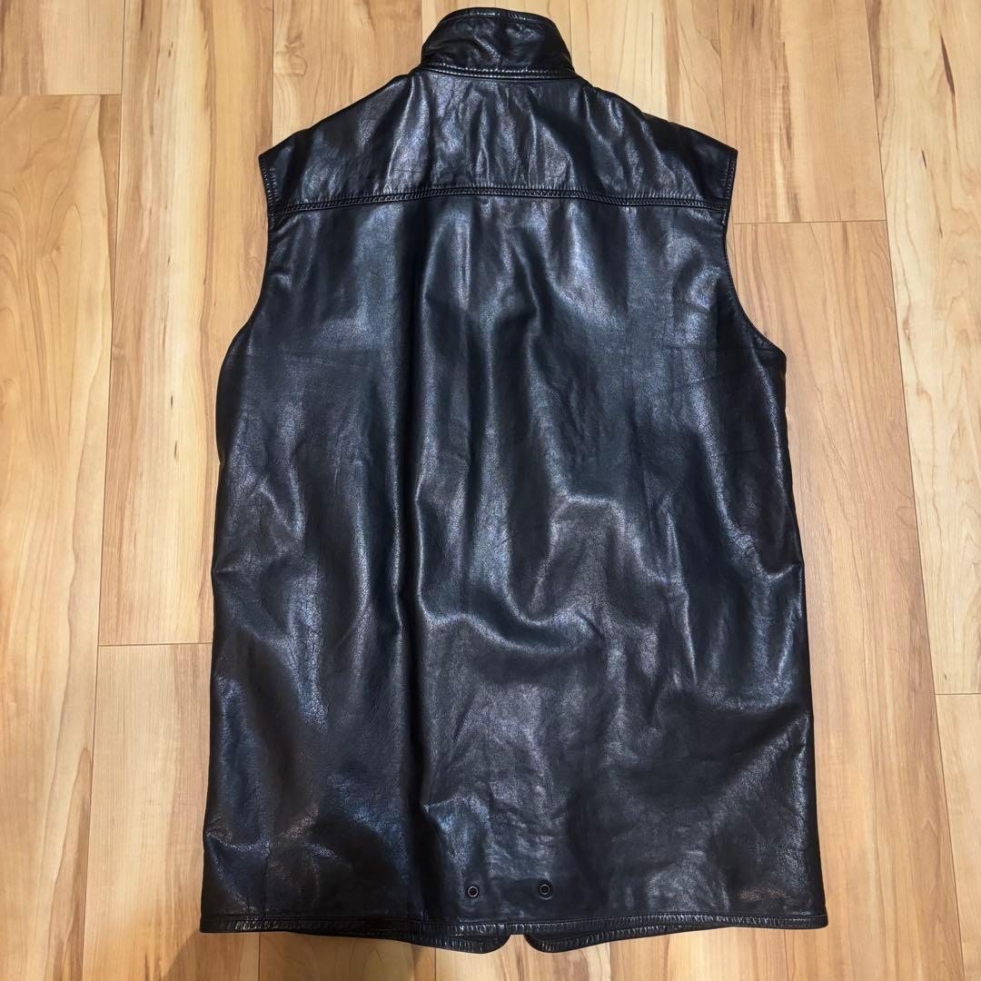 hussein chalayan 03aw レザーベスト