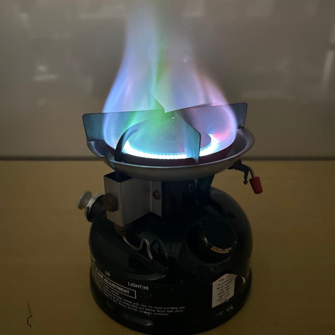 コールマン　508 2レバー　ストーブ　ツーレバー　シングルバーナー