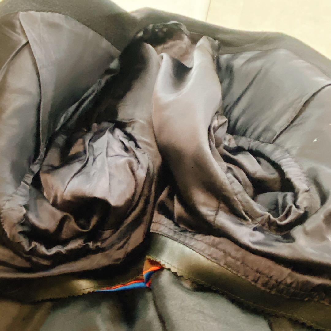 ヘルノ カシミヤ シルク100 ダブルチェスターコート52XL スカーフ柄