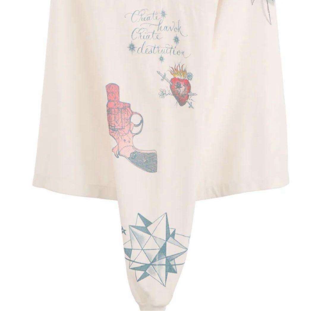 【新品未使用】SAINT MXXXXXX セントマイケル タトゥー　ロンT 長袖