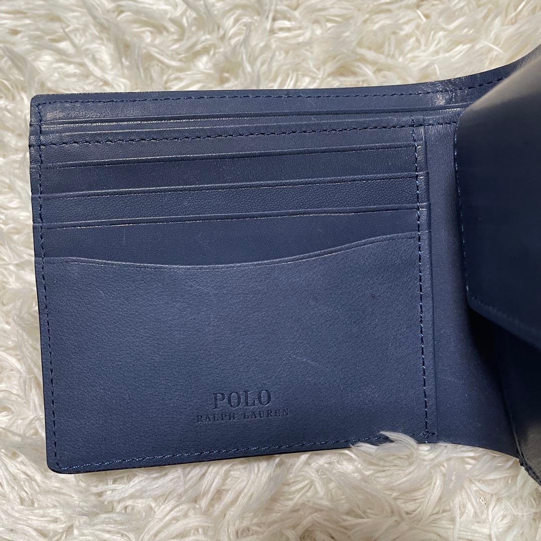 【新品未使用】ポロラルフローレン　二つ折り財布　ポロベア　ケース付き