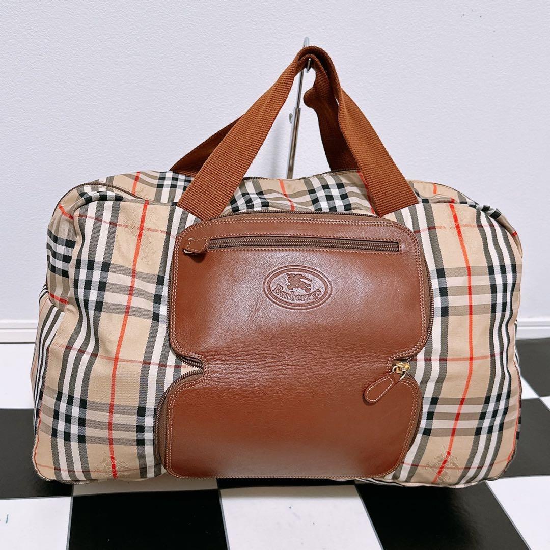 《超美品》Burberrys(バーバリー)ボストンバッグ