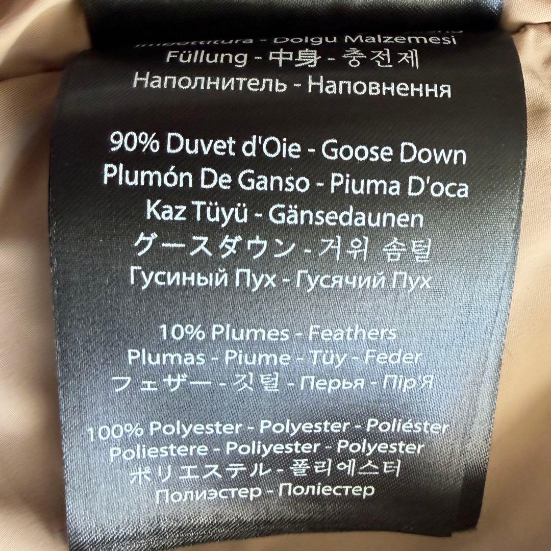 極美品 マッカージュ CALLA-F フードファー付き ロングダウンコート XL