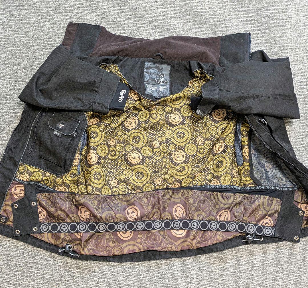 【定価5万円以上】本格スノボウェア3点セット 防水2万mm 黒×カーキ