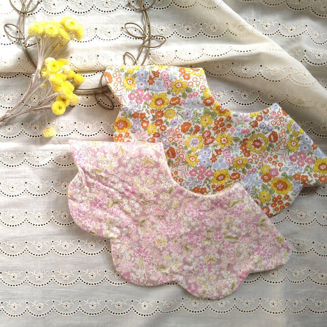 ❁オーダー承ります❁　ハーフリース刺繍　スタイ
