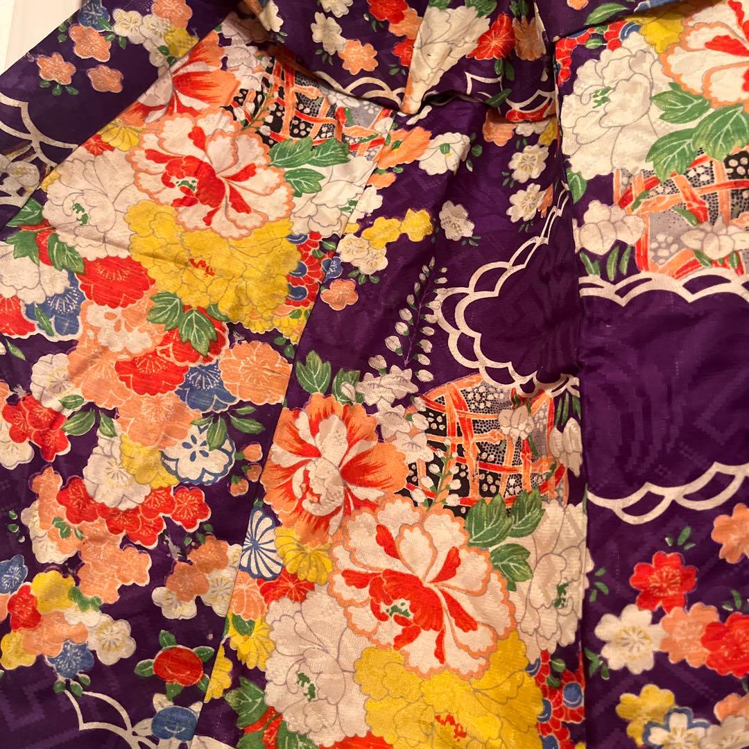 大正ロマン　アンティーク　七五三用着物