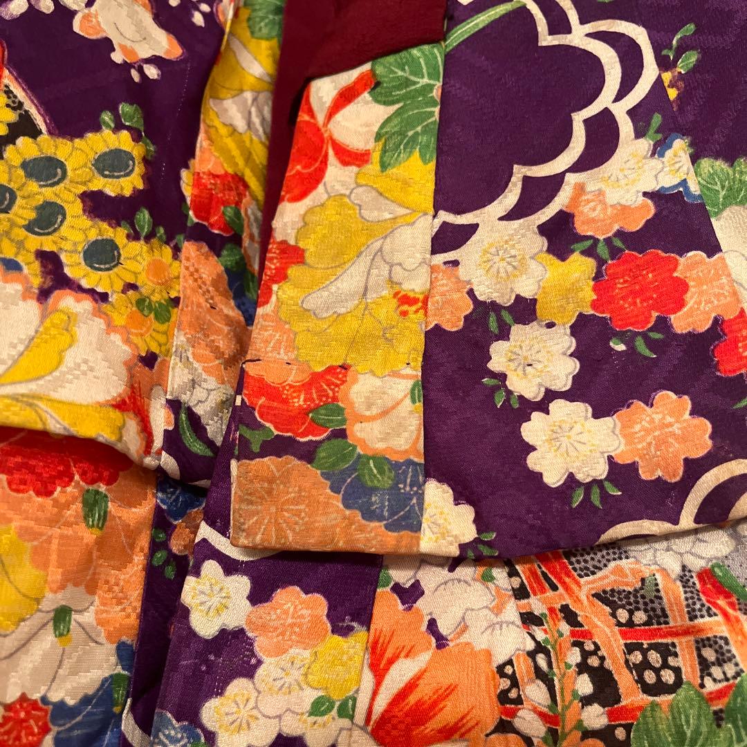 大正ロマン　アンティーク　七五三用着物