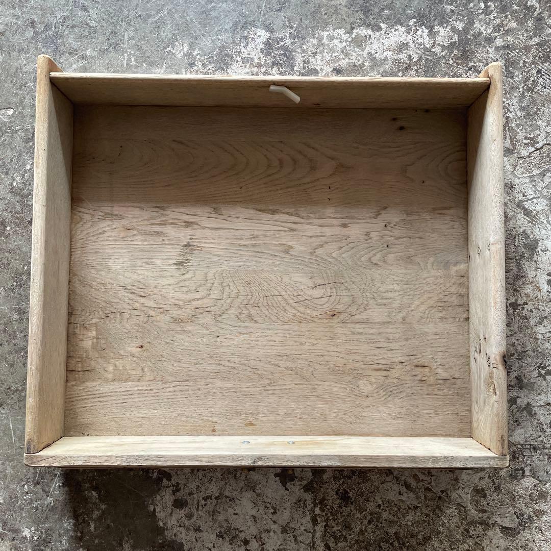 ビンテージ　ドロワーゲートレッグテーブル ドロップリーフテーブル 剥離