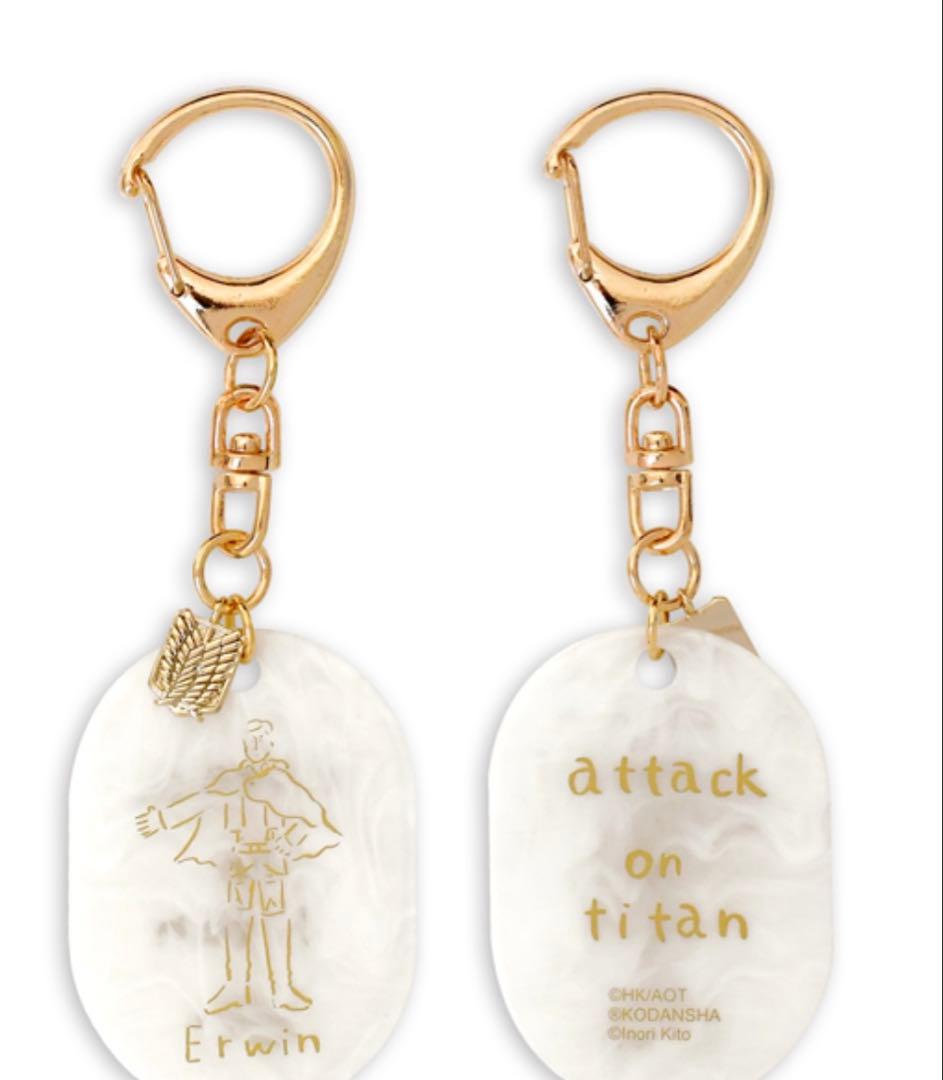 進撃の巨人×鬼頭祈　エルヴィン　アクリルキーホルダー