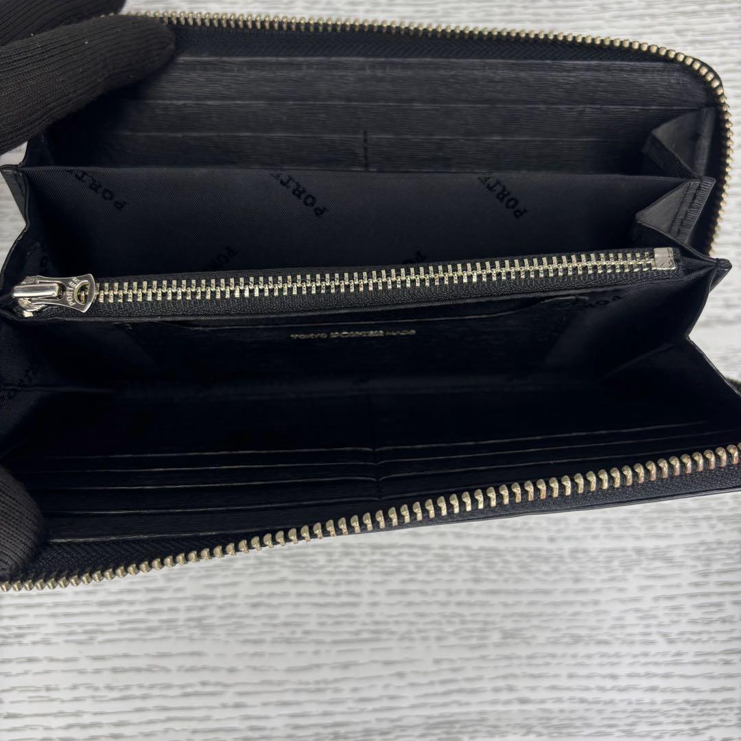 美品　PORTER ポーター　長財布　L字ファスナー　S8938